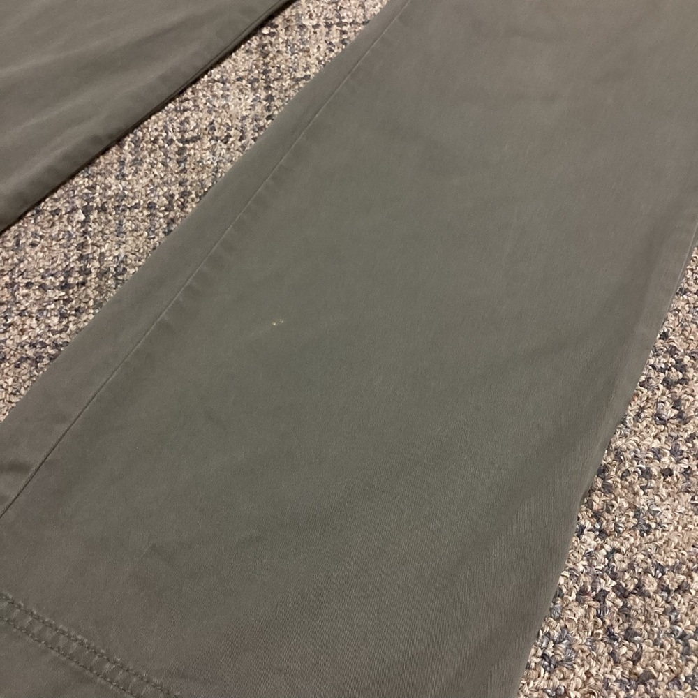 Dockers Favorite Fit Olive Army Green Twill Chino Pants * Size 4 - Picture 6 of 16